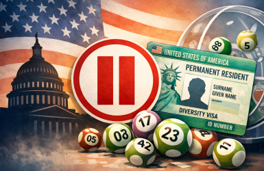 ट्रम्पले ग्रीन कार्ड लटरी कार्यक्रम स्थगित गरे